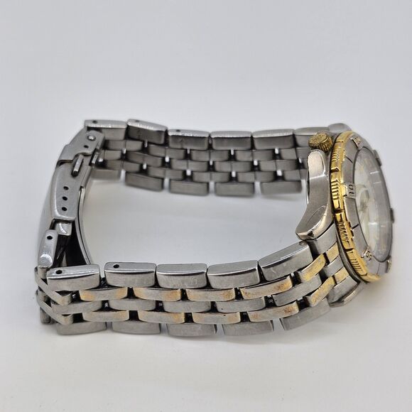 Houston Texans Women's Watch 32MM Gray Dial Two Tone Bands 7.25" New Battery - Picture 8 of 13